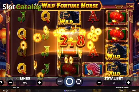 Οθόνη3. Wild Fortune Horse Κουλοχέρης