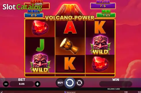 Οθόνη2. Volcano Power - Hold & Hit 3x3 Κουλοχέρης
