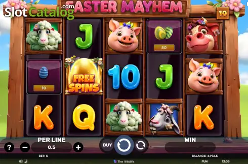 Οθόνη2. Easter Mayhem Κουλοχέρης 