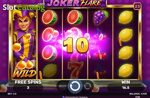 Οθόνη3. Joker Flare Κουλοχέρης 