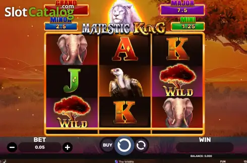 Οθόνη2. Majestic King - Hold & Hit 3x3 Κουλοχέρης