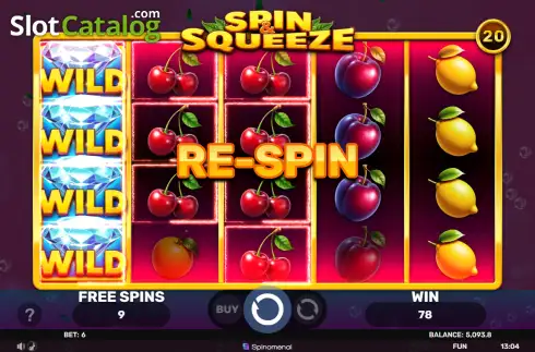 Οθόνη3. Spin & Squeeze Κουλοχέρης 