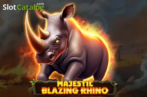 Majestic Blazing Rhino Κουλοχέρης 