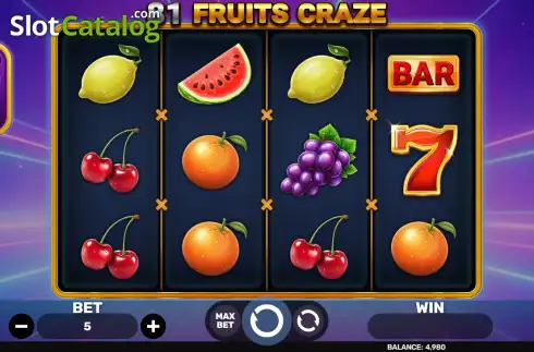 Οθόνη2. 81 Fruits Craze Κουλοχέρης