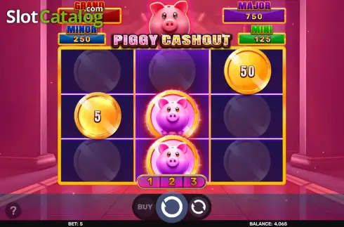 Οθόνη3. Piggy Cashout - Hold & Hit 3x3 Κουλοχέρης
