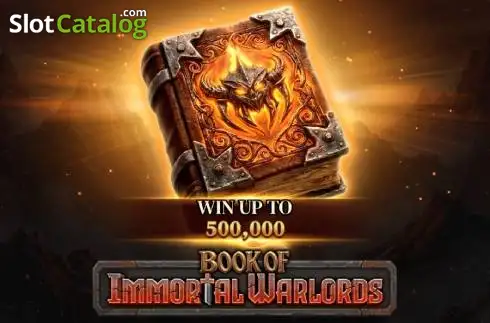 Book of Immortal Warlords Spinomenal