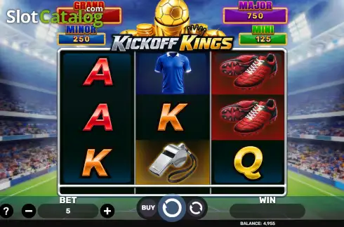 Οθόνη2. Kickoff Kings - Hold & Hit 3x3 Κουλοχέρης