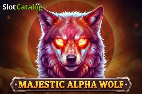 Majestic Alpha Wolf Λογότυπο Majestic Alpha Wolf Λογότυπο