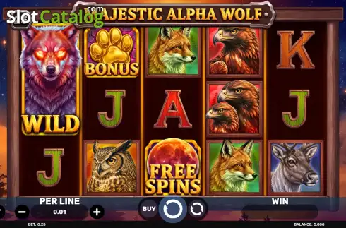 Οθόνη2. Majestic Alpha Wolf Κουλοχέρης