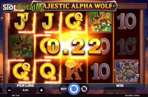 Οθόνη3. Majestic Alpha Wolf Κουλοχέρης