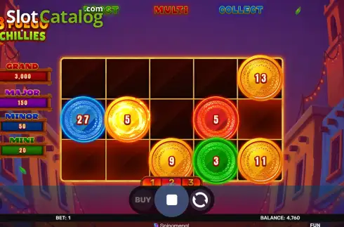 Οθόνη3. 3 Fuego Chillies Κουλοχέρης