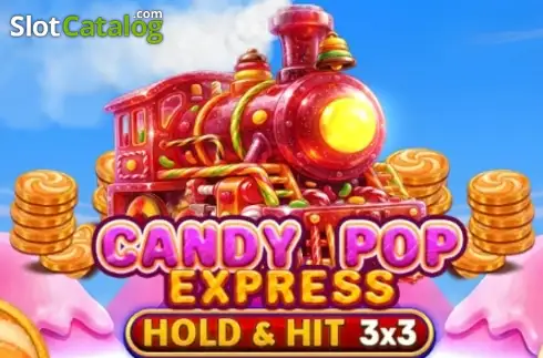 Candy Pop Express - Hold and Hit 3x3 Λογότυπο Candy Pop Express - Hold and Hit 3x3 Λογότυπο