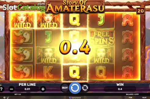 Οθόνη3. Story of Amaterasu Κουλοχέρης