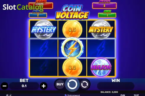 Οθόνη2. Coin Voltage - Blast the Bonus 3x3 Κουλοχέρης 
