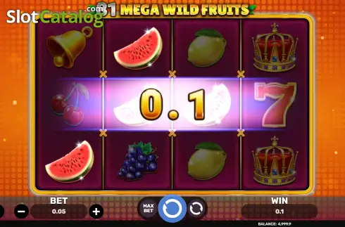 Οθόνη3. 81 Mega Wild Fruits Κουλοχέρης