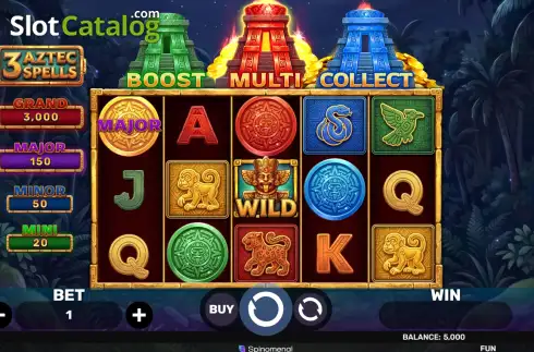 Οθόνη2. 3 Aztec Spells Κουλοχέρης 