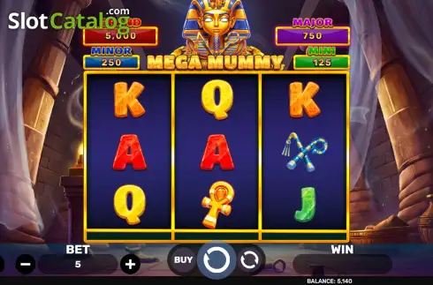 Οθόνη2. Mega Mummy - Hold & Hit 3x3 Κουλοχέρης