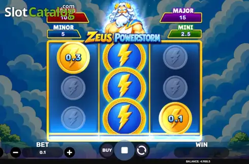 Οθόνη3. Zeus Powerstorm - Bonus Flash 3x3 Κουλοχέρης