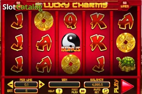 Οθόνη 1. 8 Lucky Charms Κουλοχέρης