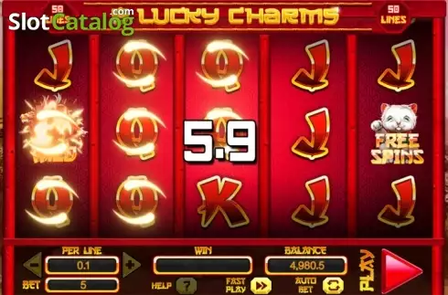 Οθόνη 3. 8 Lucky Charms Κουλοχέρης