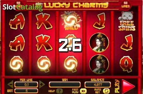 Οθόνη 4. 8 Lucky Charms Κουλοχέρης