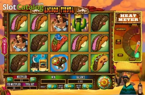 Οθόνη 3. Amigos Fiesta Κουλοχέρης