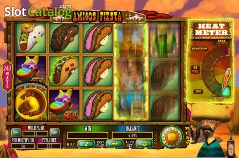 Οθόνη 4. Amigos Fiesta Κουλοχέρης