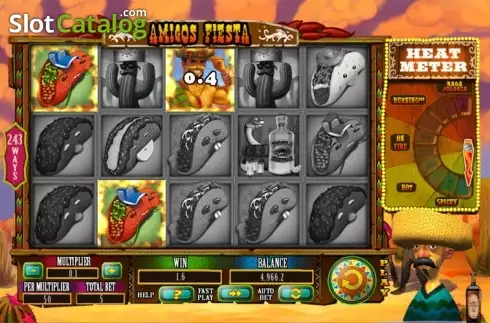 Οθόνη 8. Amigos Fiesta Κουλοχέρης