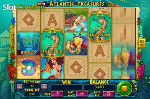 Οθόνη 4. Atlantic Treasures Κουλοχέρης