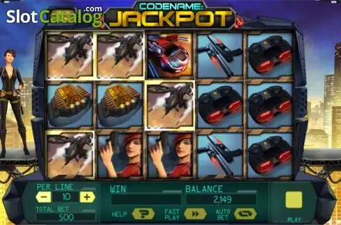 Οθόνη 5. Code Name: Jackpot Κουλοχέρης