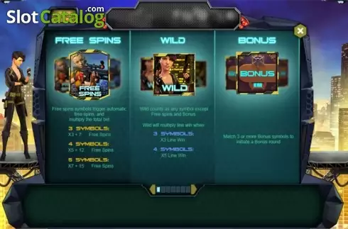 Πίνακας πληρωμών 1. Code Name: Jackpot Κουλοχέρης