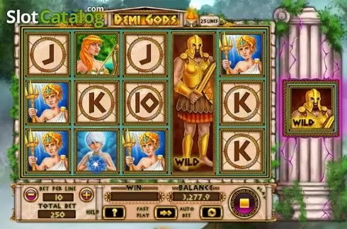 Οθόνη 6. Demi Gods Κουλοχέρης 