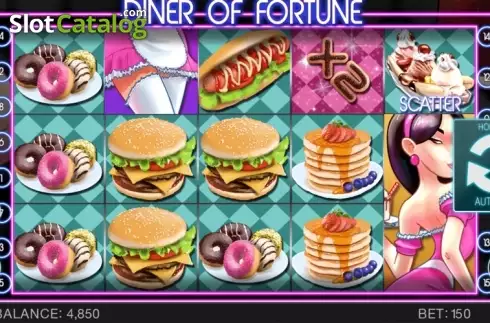Οθόνη 2. Diner of Fortune Κουλοχέρης