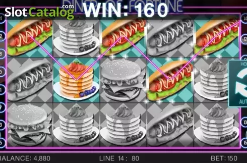 Οθόνη 5. Diner of Fortune Κουλοχέρης