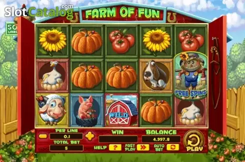 Οθόνη 2. Farm of Fun Κουλοχέρης