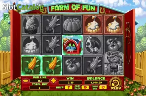 Οθόνη 3. Farm of Fun Κουλοχέρης