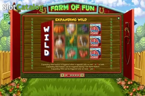 Πίνακας πληρωμών 2. Farm of Fun Κουλοχέρης