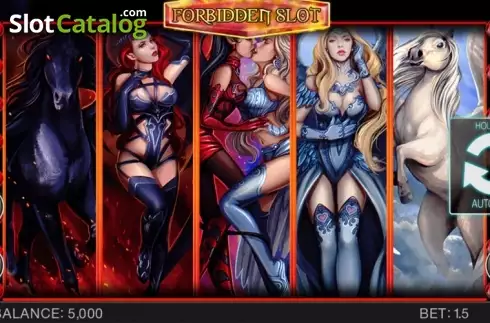 Οθόνη 1. Forbidden Slot Κουλοχέρης