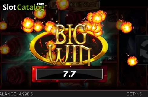 Οθόνη 6. Forbidden Slot Κουλοχέρης