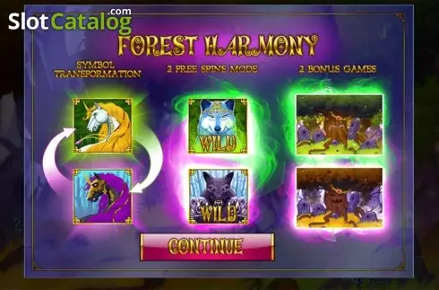 Οθόνη 1. Forest Harmony Κουλοχέρης
