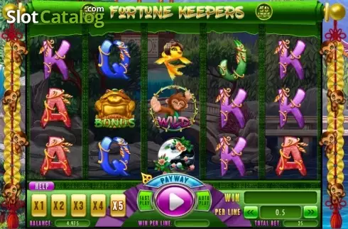 Οθόνη 1. Fortune Keepers Κουλοχέρης