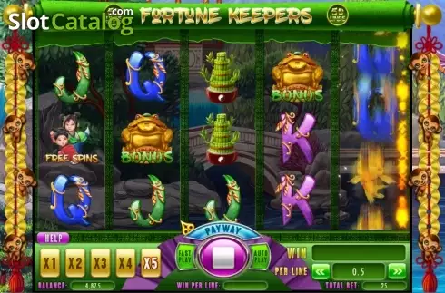 Οθόνη 2. Fortune Keepers Κουλοχέρης