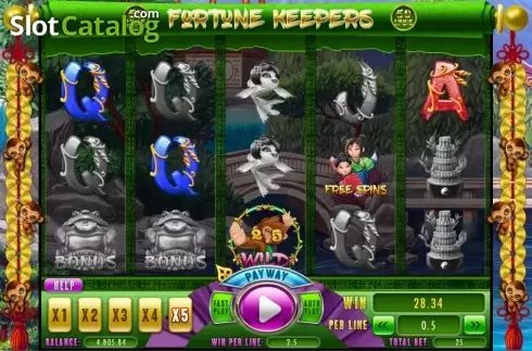 Οθόνη 5. Fortune Keepers Κουλοχέρης