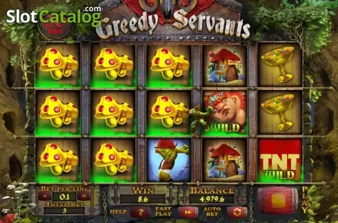 Οθόνη 4. Greedy Servants Κουλοχέρης