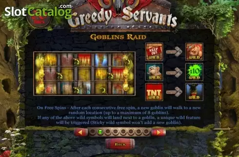 Πίνακας πληρωμών 2. Greedy Servants Κουλοχέρης