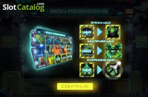 Οθόνη 1. Iron Assassins Κουλοχέρης 