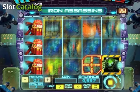 Οθόνη 4. Iron Assassins Κουλοχέρης 