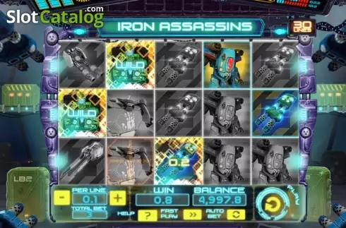 Οθόνη 7. Iron Assassins Κουλοχέρης 