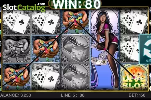 Οθόνη 6. Live Slot Κουλοχέρης