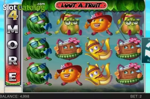 Οθόνη 1. Loot A Fruit Κουλοχέρης